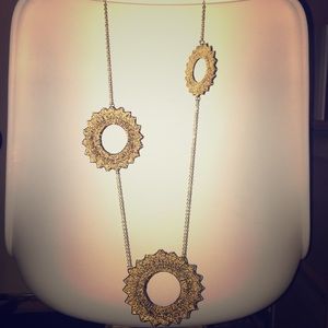 3 Filigree Suns Necklace